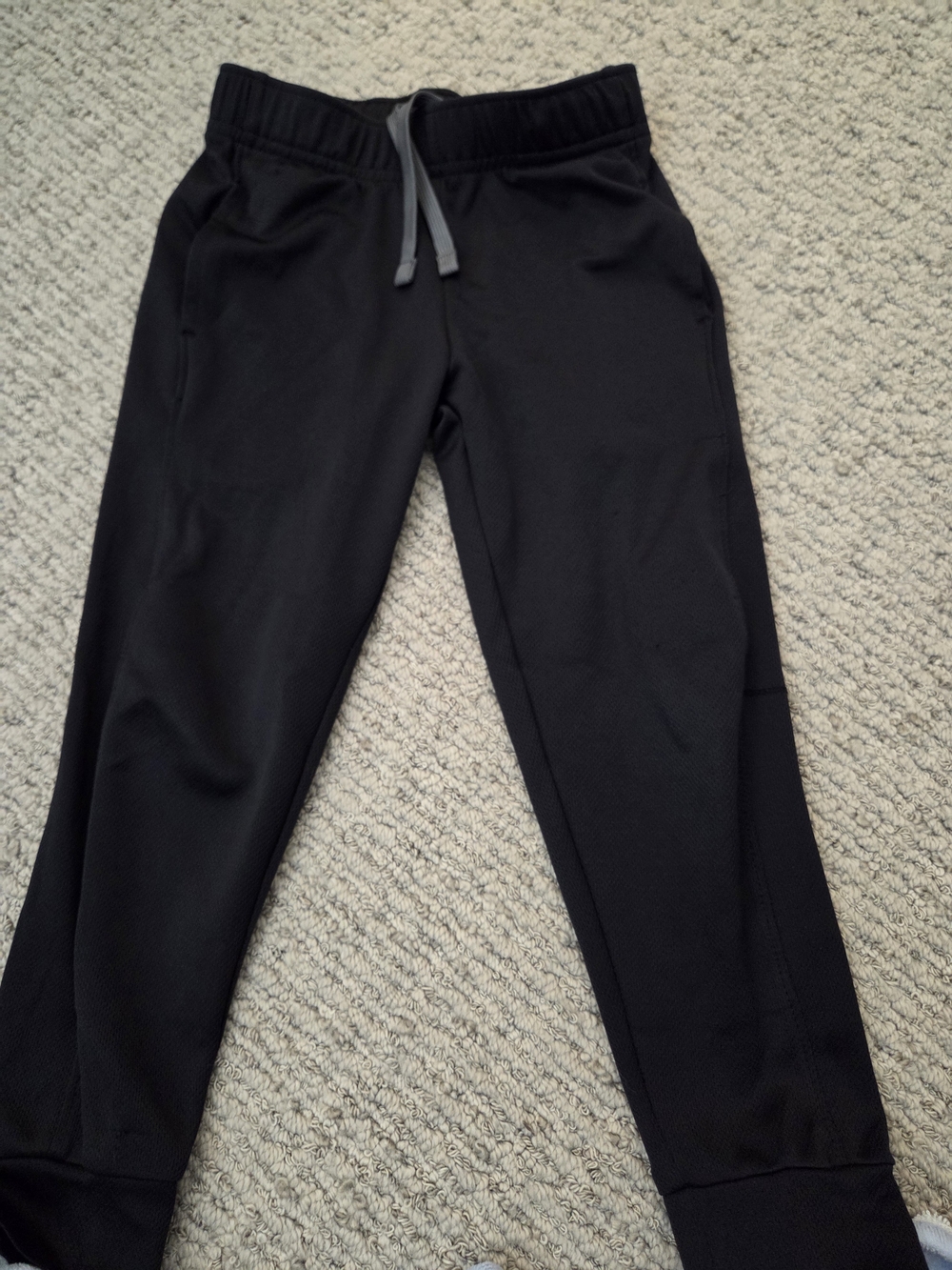 All in motion Black Kids Jogger Pants with Gray Drawstring Size 4-5